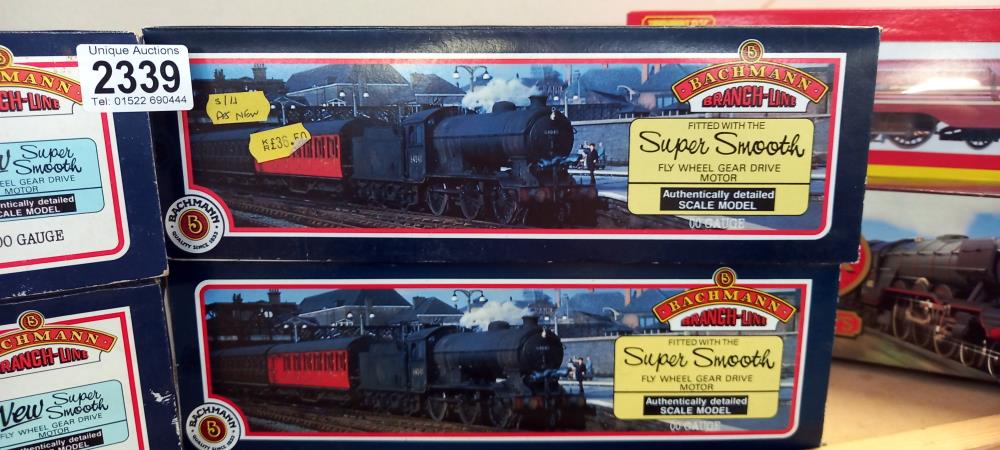 4 boxed Bachmann branch line super smooth locomotives including 31-852A, 31-602, 31-852 & 31-604 - Image 3 of 3