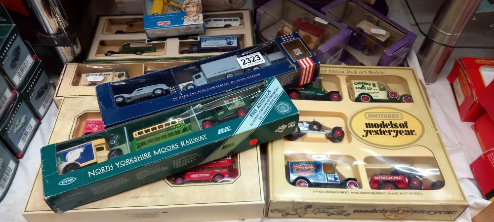 A good selection of mixed diecast including Days gone, Lledo & 2 models of yesteryear gift set - Image 4 of 4