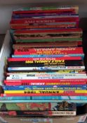 A good lot of annuals and books including Petra (of Blue Peter fame) Eagle etc
