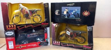 2 Limited Edition Snapon racing 1/9 scale motorbikes & Minichamps Valentino Rossi Yamaha etc All A/F