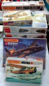 8 boxed Matchbox aeroplane model kits 1:72 scale, believed to be complete
