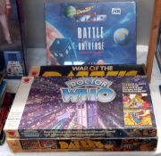 3 Doctor Who board games including war of the Daleks