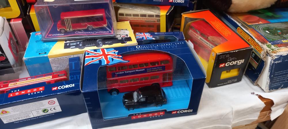 A good lot of boxed Corgi buses including trams - Image 4 of 4