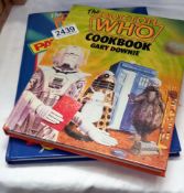 A Doctor Who cook book by Gary Downie 1985 & Pattern book 1984 by Joy Gammon