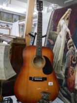 A good quality acoustic guitar, COLLECT ONLY.