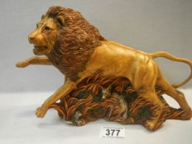 A good quality figure of a lion.