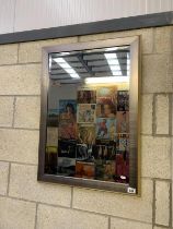 Large bevel edge mirror. Lovely condition