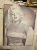 A 'Some like it hot' canvas of Marilyn Monroe COLLECT ONLY