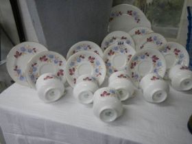 17 pieces of Royal Standard tea ware.