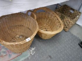 Three good sized baskets, COLLECT ONLY.