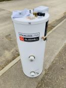 A Gledhill stainless lite, An untested mains pressurised hot water storage tank & An industrial