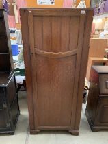 Large Dark wood Single wardrobe