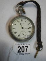 A Standard pocket watch in working order.