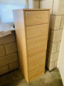 2 x small bedroom drawer unit width 15 inches x height 24 inches