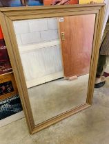 Large mirror measuring 37 inches