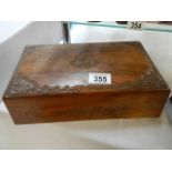 A mid 20th century cigar box.