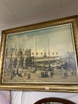 A large Venetian vintage print