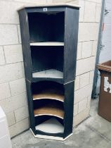 2 piece wooden corner unit