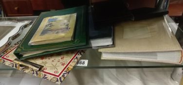 A quantity of new photo albums