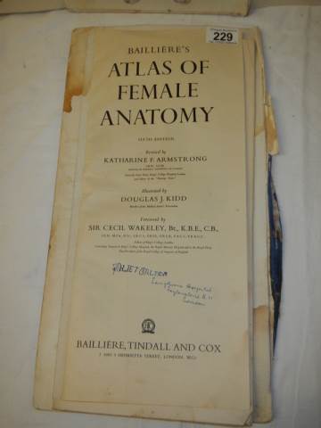 An Atlas of Female Anatomy, in poor condition. - Image 4 of 8