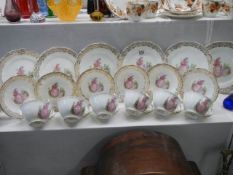 An Imperial eighteen piece tea set.
