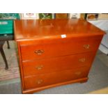 A good quality three drawer chest, COLLECT ONLY.