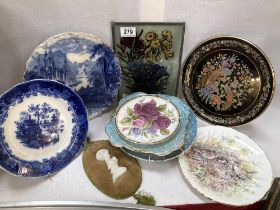 8 Decorative plates including Royal Albert 'Wrens'