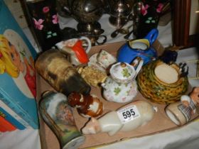 A mixed lot of ceramics including Shelley.