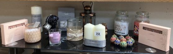 A fabulous lot of new unused candles etc