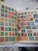 A good album of postage stamps.