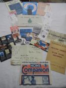 A mixed lot of WRNS and Land Girls memorabilia.