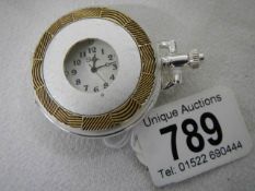 An unusual pocket watch.