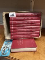 A set of 1959 workshop practice books