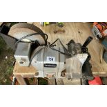 A Wicks Bench grinder & Angle grinder