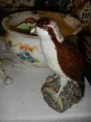 A Chamber pot, Gleneagles Osprey decanter etc.,