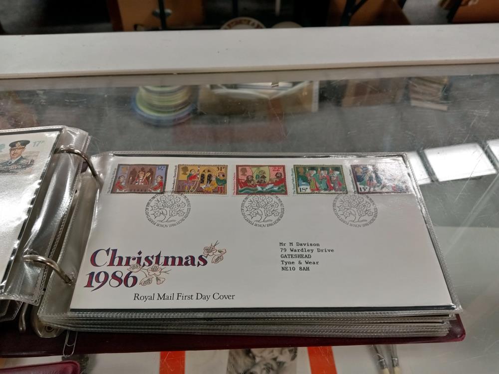 3 albums of FDC first day covers stamps - Image 3 of 5