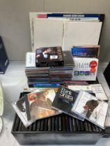 A quantity of CD's, LPs, Cassette tapes etc