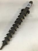A Chinese Pagoda scabbard ornamental dagger
