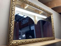 A large gilt framed mirror COLLECT ONLY