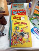 2 Vintage Magic-Beano books, 2 Beano books & 2 Dandy monster comic books
