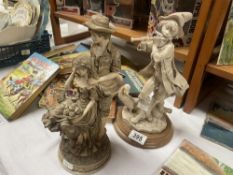 Two ceramic figurines