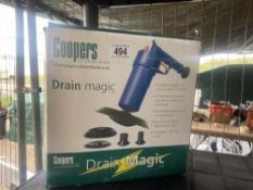 A Coopers drain magic plunger