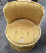 A vintage bedroom chair