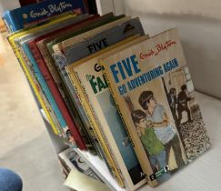 A quantity of Enid Blyton books