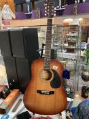 A Ramon six string acoustic guitar, COLLECT ONLY.