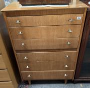 A Lebus 6 drawer chest