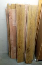 A quantity of wooden flooring