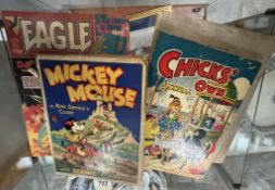 A mickey Mouse in King Arthurs Court 1995, Chicks own annual, The queens Christmas carol 1902 & 1983