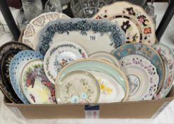 A good lot of collectors plates etc including Masons, Royal Worcester etc