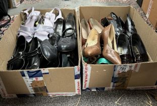 A quantity of ladyâ€™s shoes, size 5, 6 & 7's